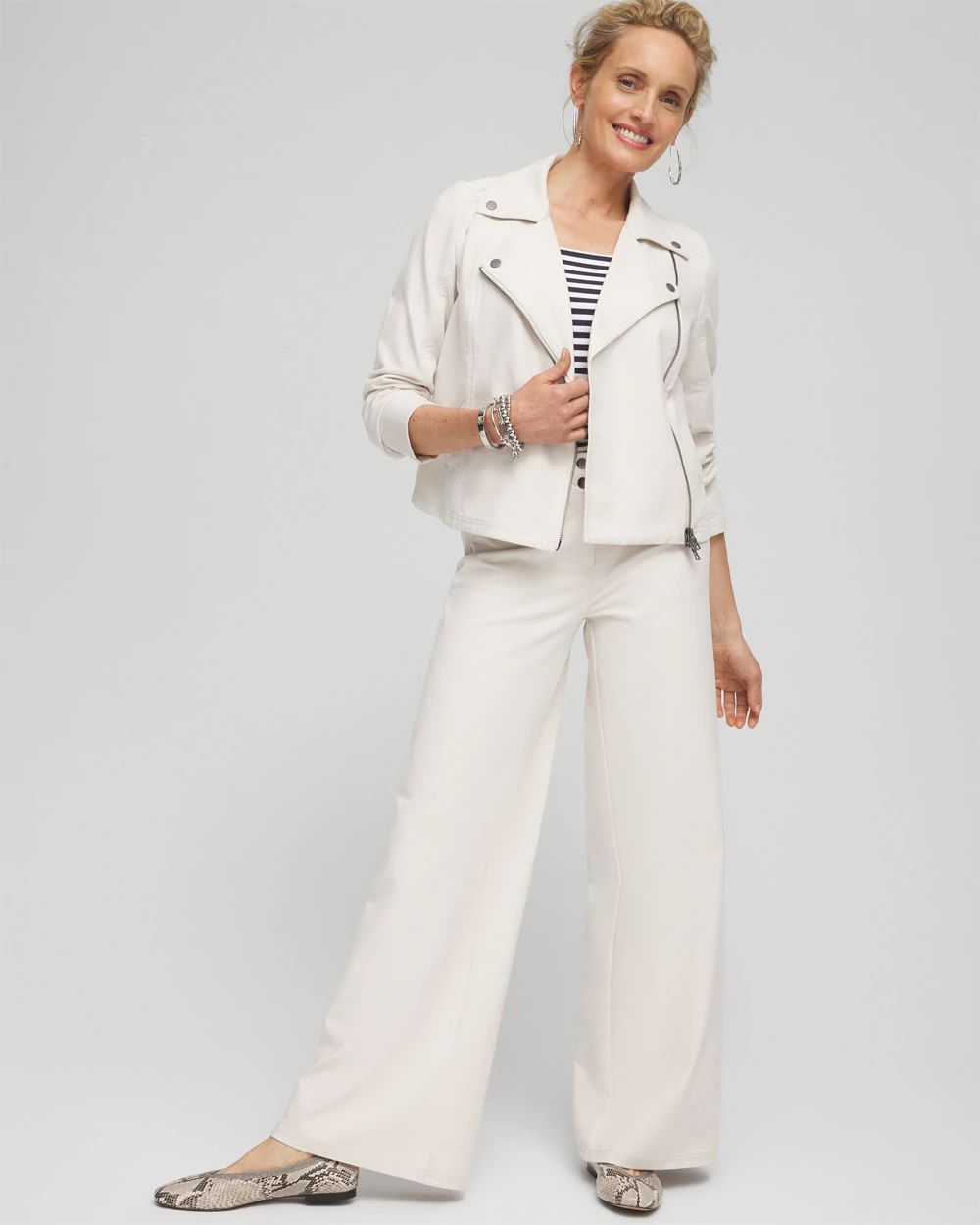 Stretch Knit Moto Jacket | Chico's